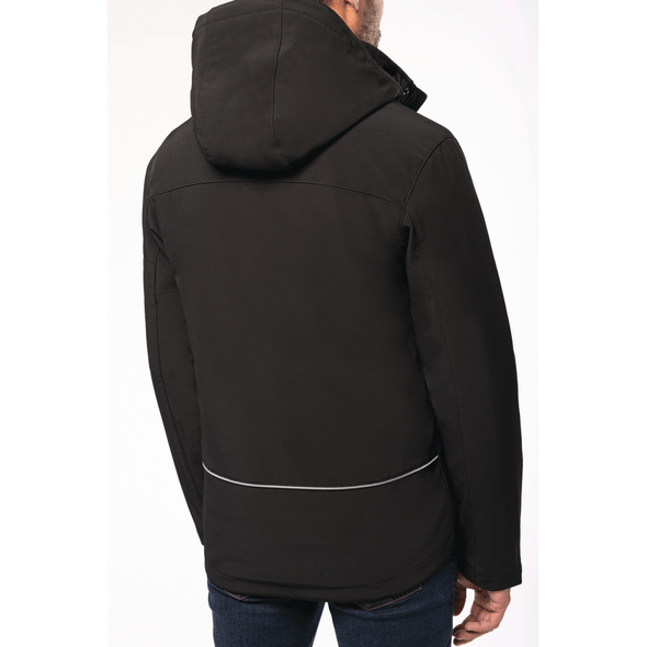 Kariban | Hooded padded softshell parka